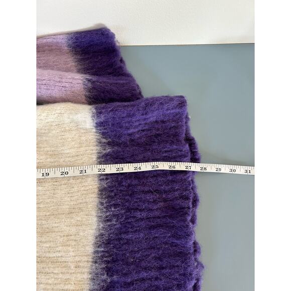 Marc Jacobs womens sweater size XL block stripes Alpaca/Wool blend - Picture 10 of 10